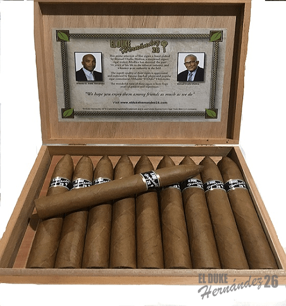 [El Duke Hernández 26 cigar Black Label Cigar Torpedo][Cigars]