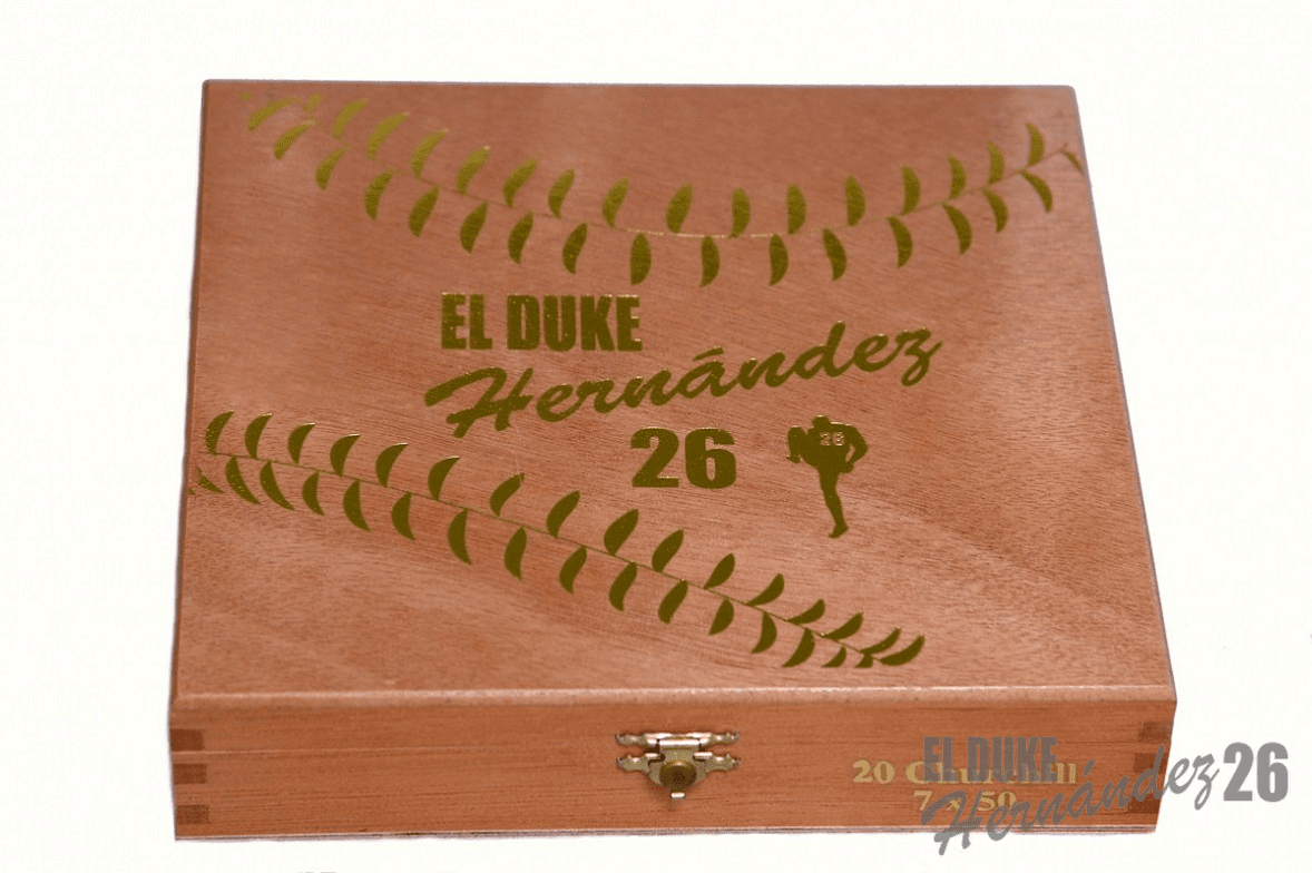 [Gold Label Collection Churchill Cigar Box by El Duke Hernandez 26][el duke hernandez 26]